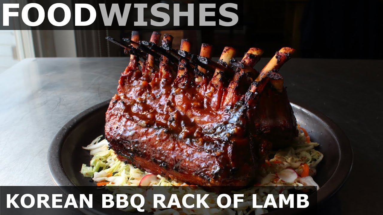 Korean Barbecued Rack of Lamb - Food Wishes