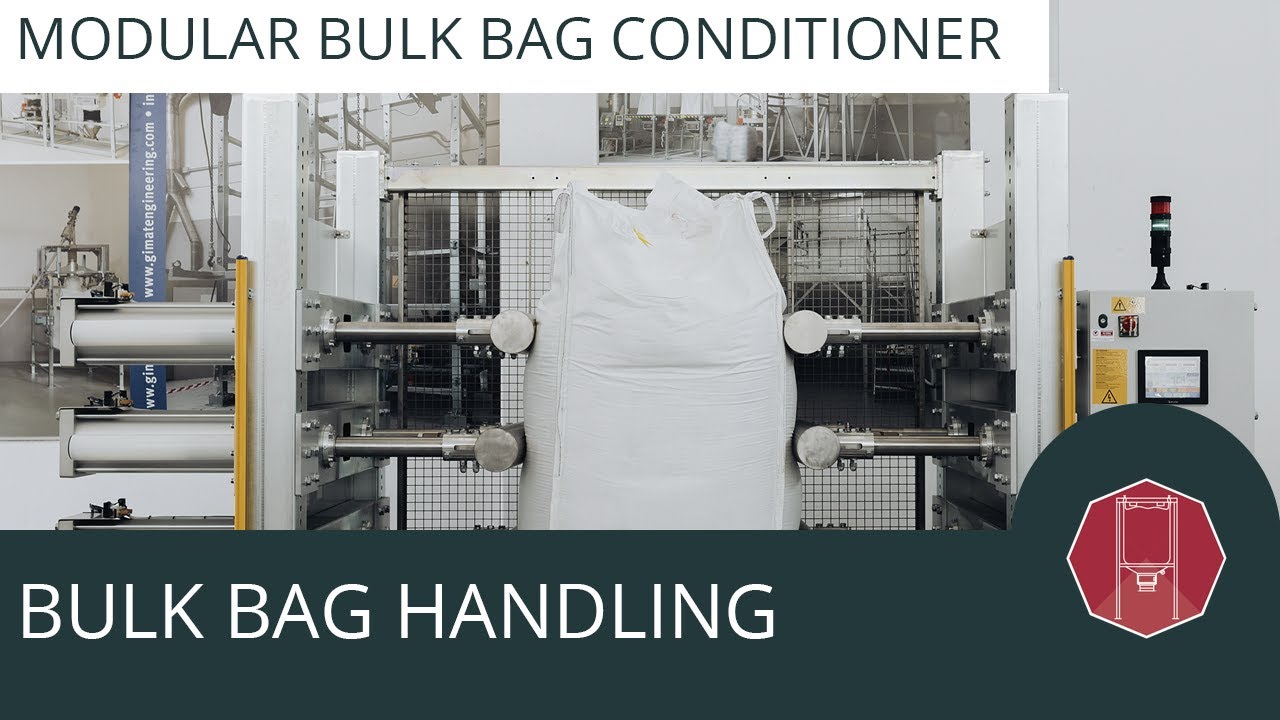 Bulk Bag Conditioner - Modular Design - Gimat Utility Model