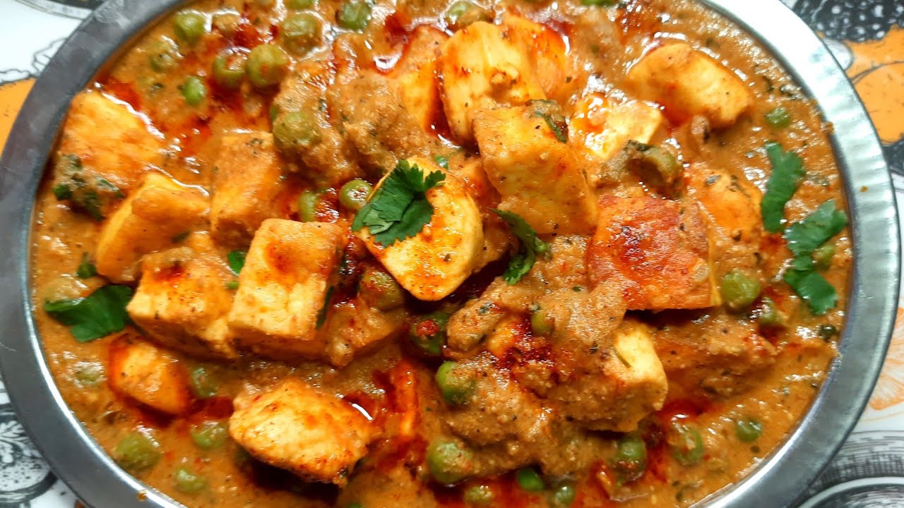 मूँगफली वाली पनीर की सब्जी । Matar Peanut Paneer | Peanut Paneer Masala recipe l Peanut Paneer