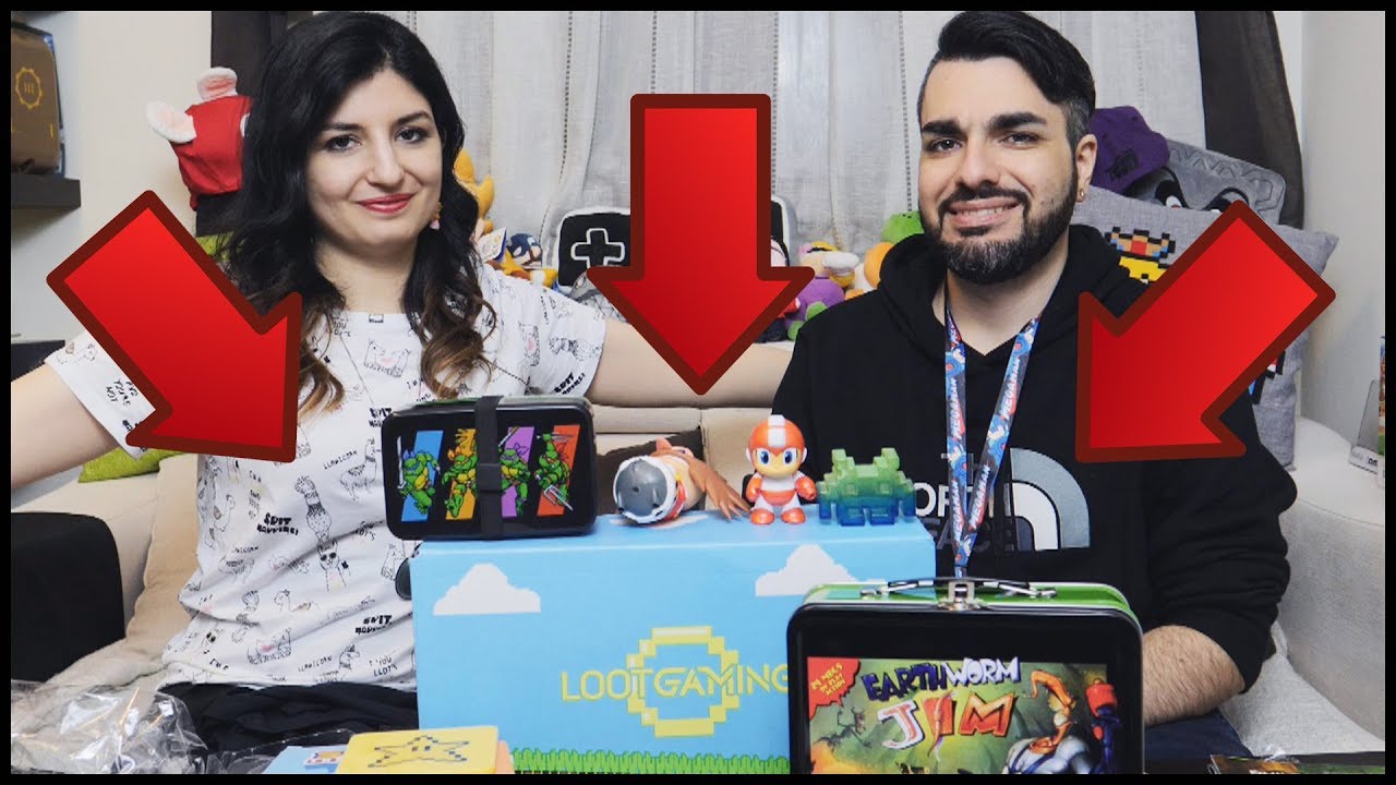 COSE PAZZESCHE NUOVISSIME! Unboxing LootGaming gen/feb 2018