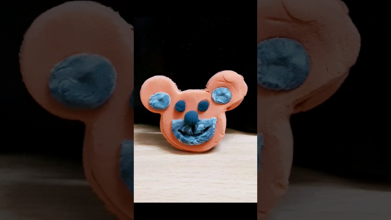teddy bear using air dry clay 