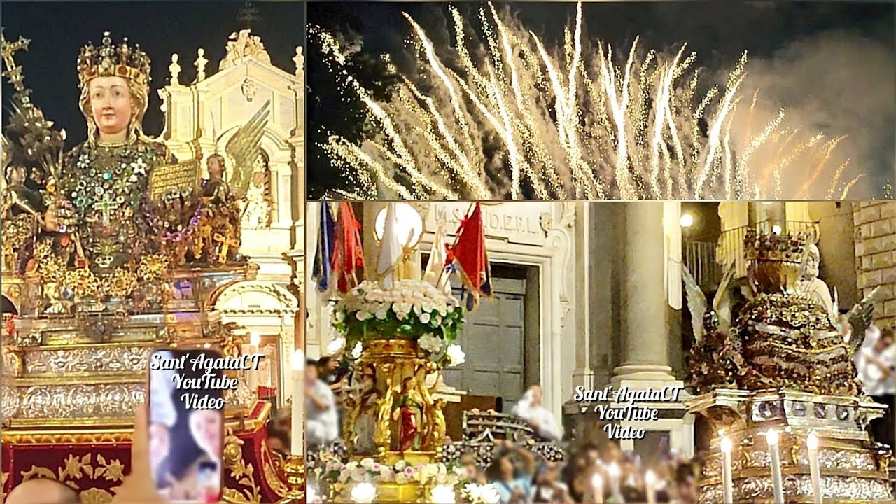 17/08/2024 • 898° Anniversario della traslazione delle reliquie di Sant'Agata • Catania