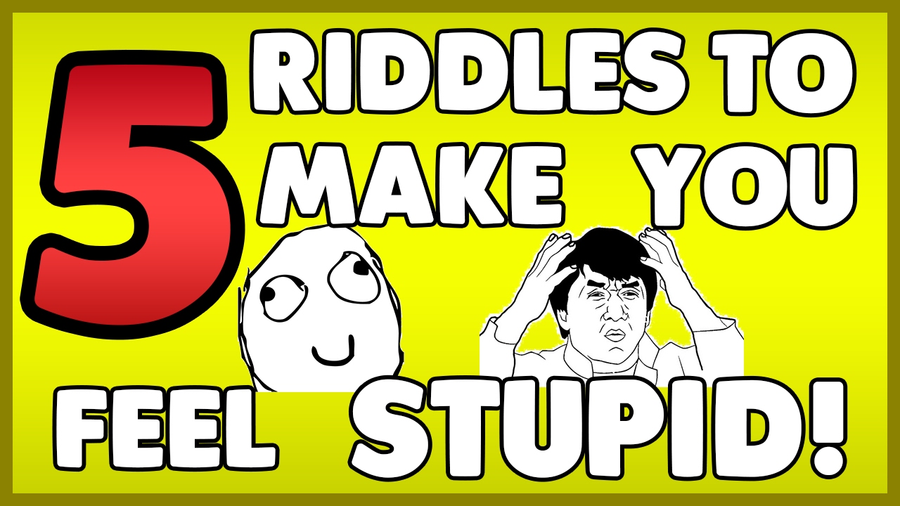 5 Trick questions to make you feel stupid! Best FUNNY RIDDLES!!