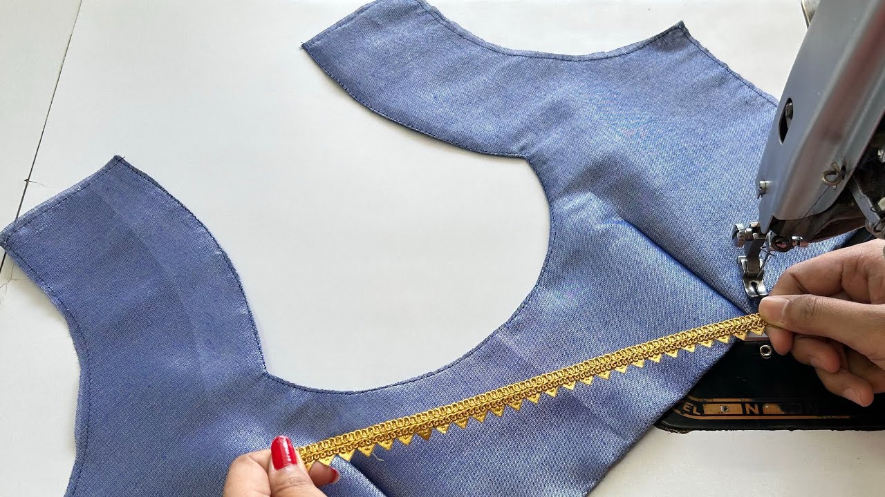 Back Neck Blouse Designs | Blouse Ka Design | Cutting And Stitching Back Neck Blouse Design | Blouse