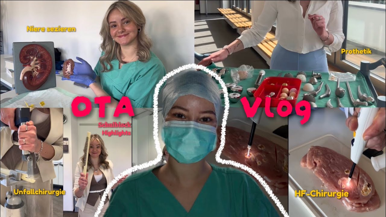 Wir sezieren eine Niere?! 🏥 | #otaausbildung  - meine Schulblock Highlights! *Vlog ✨📚🎥