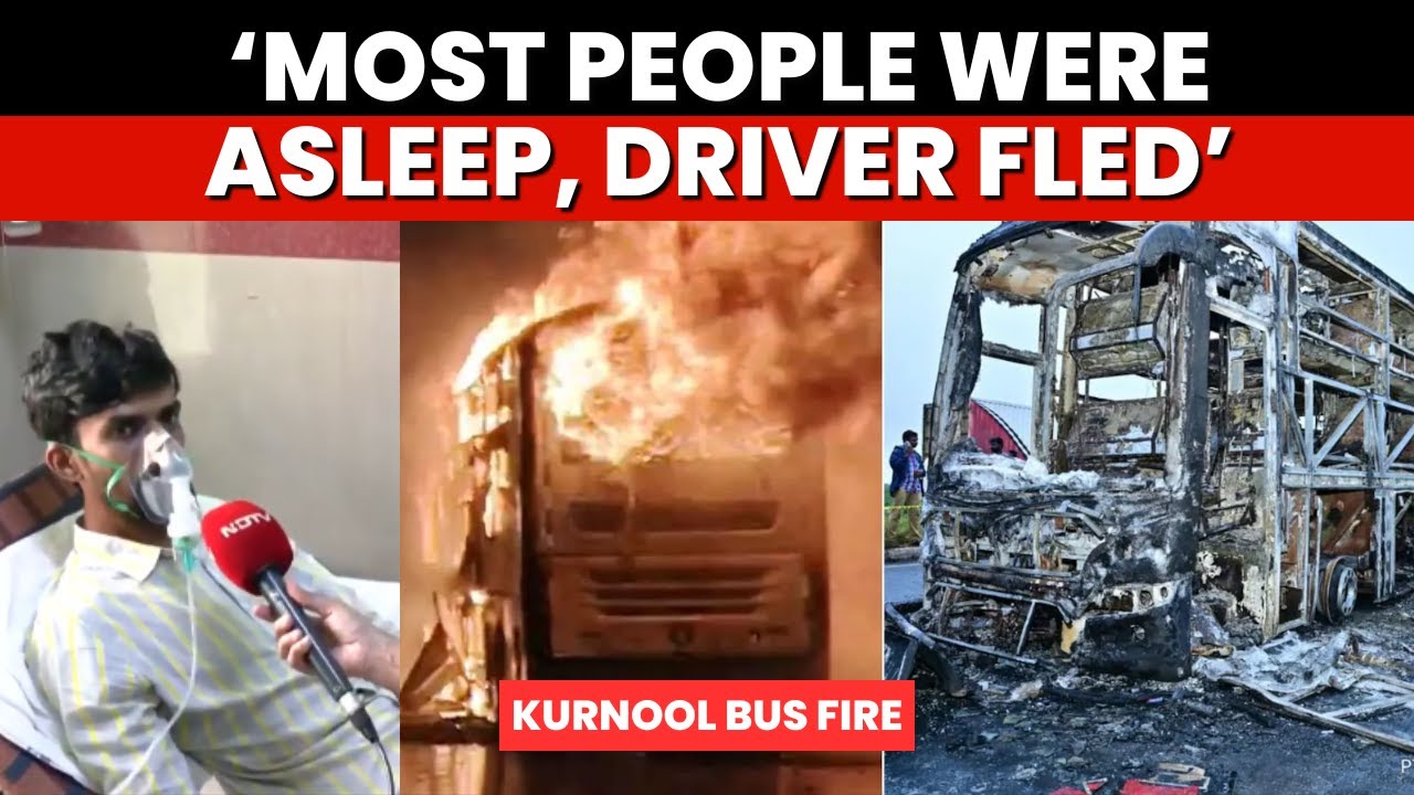 Kurnool Bus Fire Accident: Survivor Recounts The Horrifying Moment Andhra Bus Caught Fire