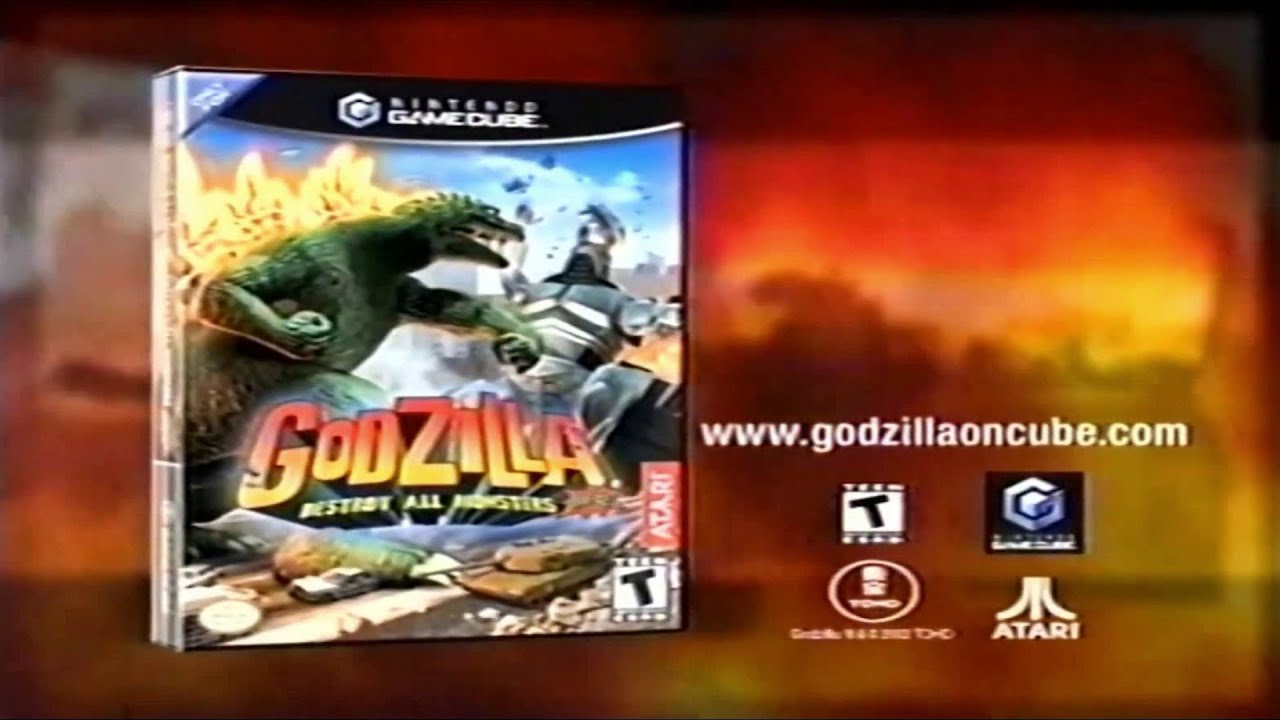 Godzilla: Destroy All Monsters Melee (2002) Game Commercials