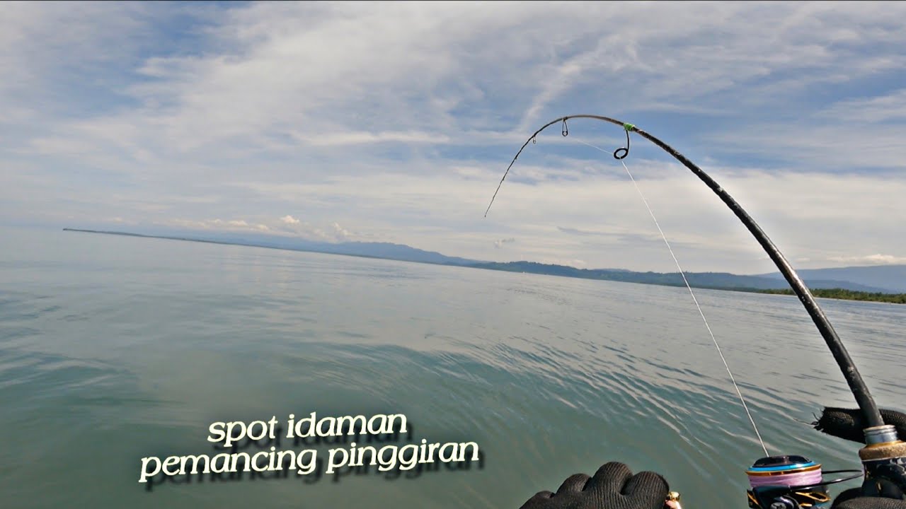 LAGI GACOR GACORNYA HARI INI MANCING CASTING PINGGIR PANTAI UMPAN MICRO JIG 15 GRAM