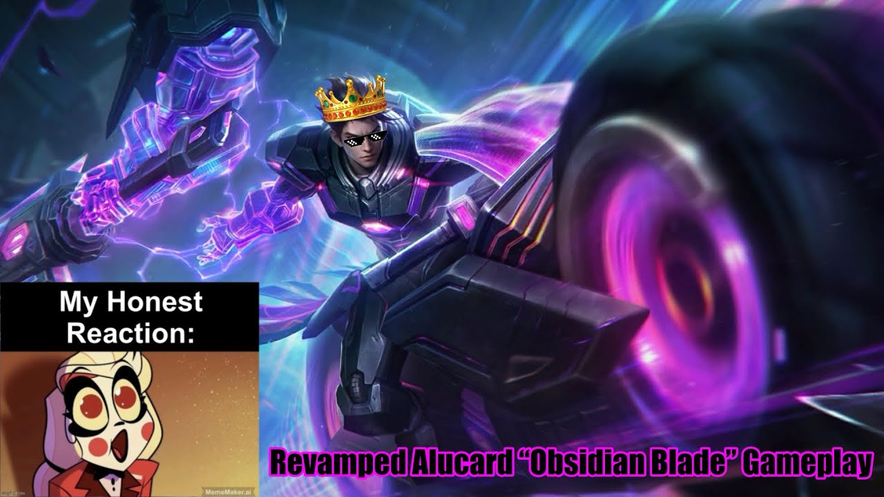 Alucard Revamped Legend Skin is awesome!🔥🦾🗡️💜 - Alucard Solo Ranked Gameplay