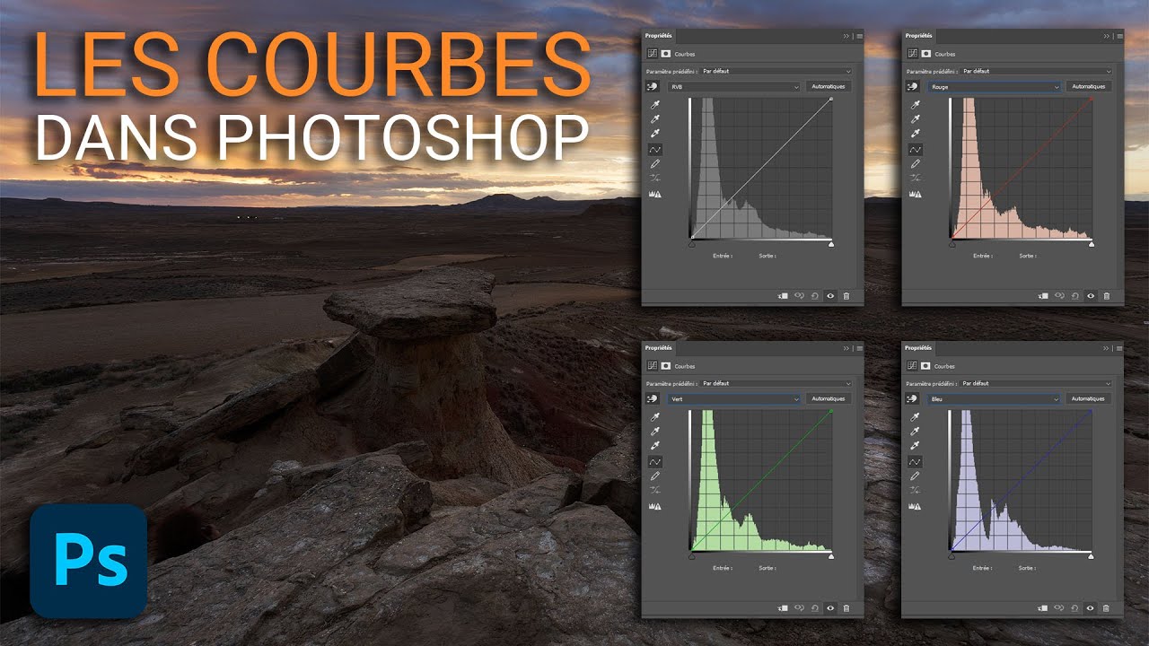 Les courbes dans Photoshop - Surpuissant !