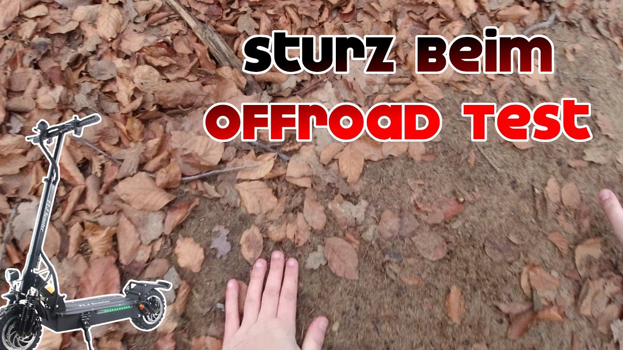 Extrem Offroad Test mit Power Scooter FLJ t113