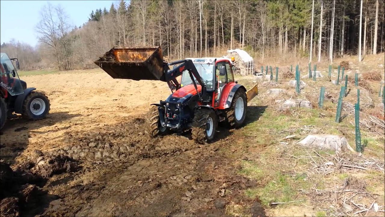 Lindner 84ep und 104pro im Einsatz