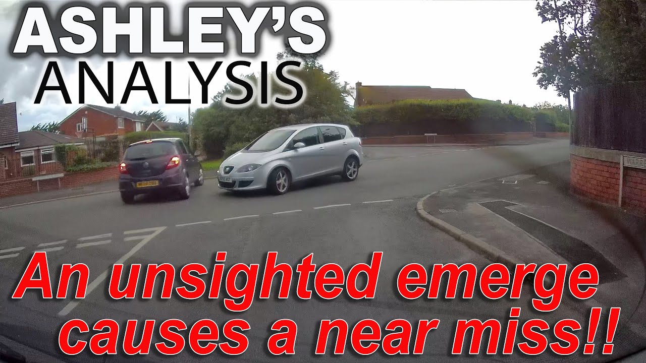 Ashley's Analysis | An Unsighted Emerge Causes a Near Miss