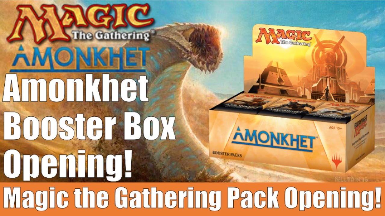 MTG Amonkhet Booster Box Opening! Invocation?!