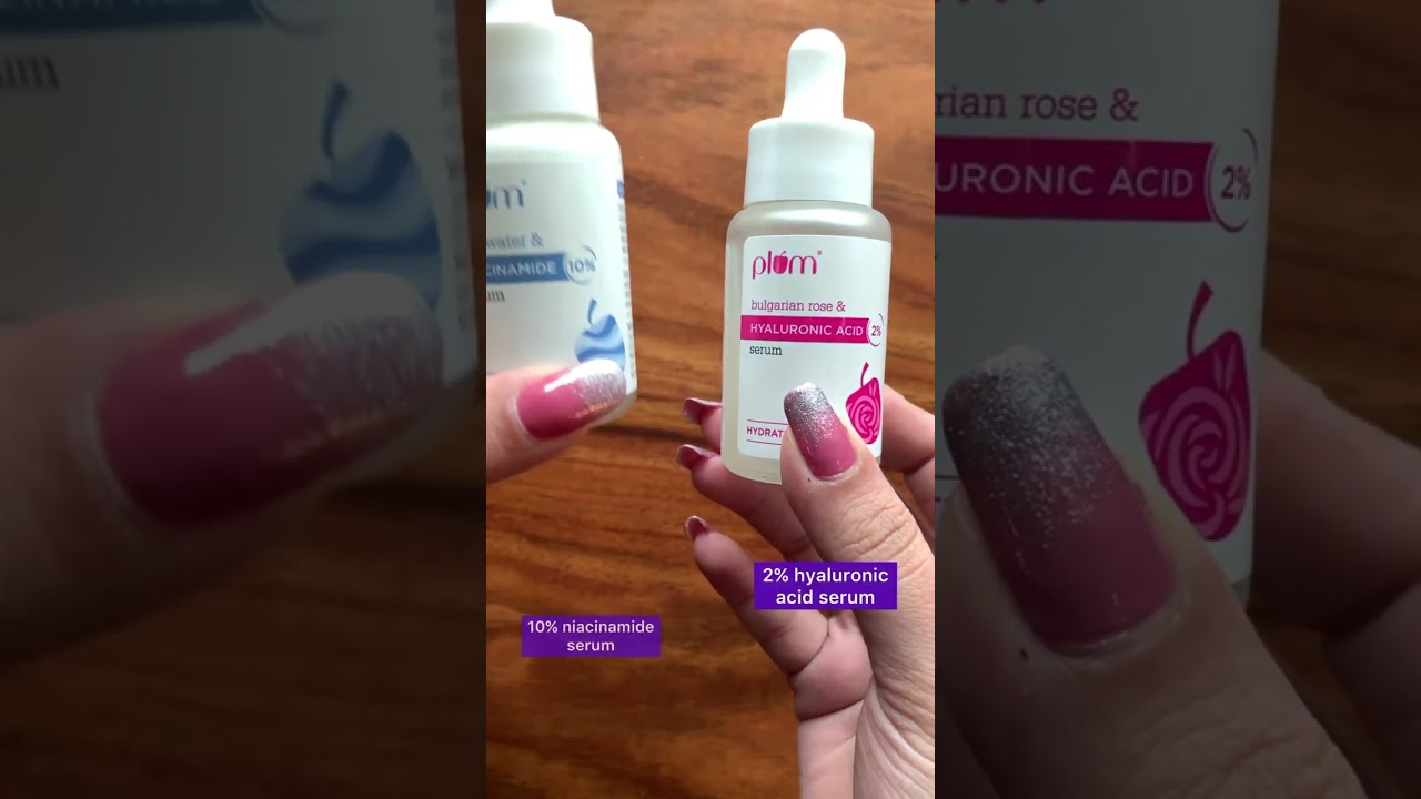 Niacinamide + Hyaluronic Acid = Power Combo | Plum Goodness | YouTube Shorts | Shorts #Skincare