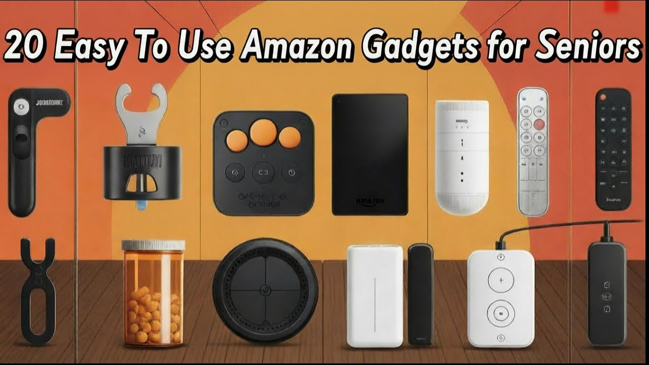 20 Easy To Use Amazon Gadgets for Seniors