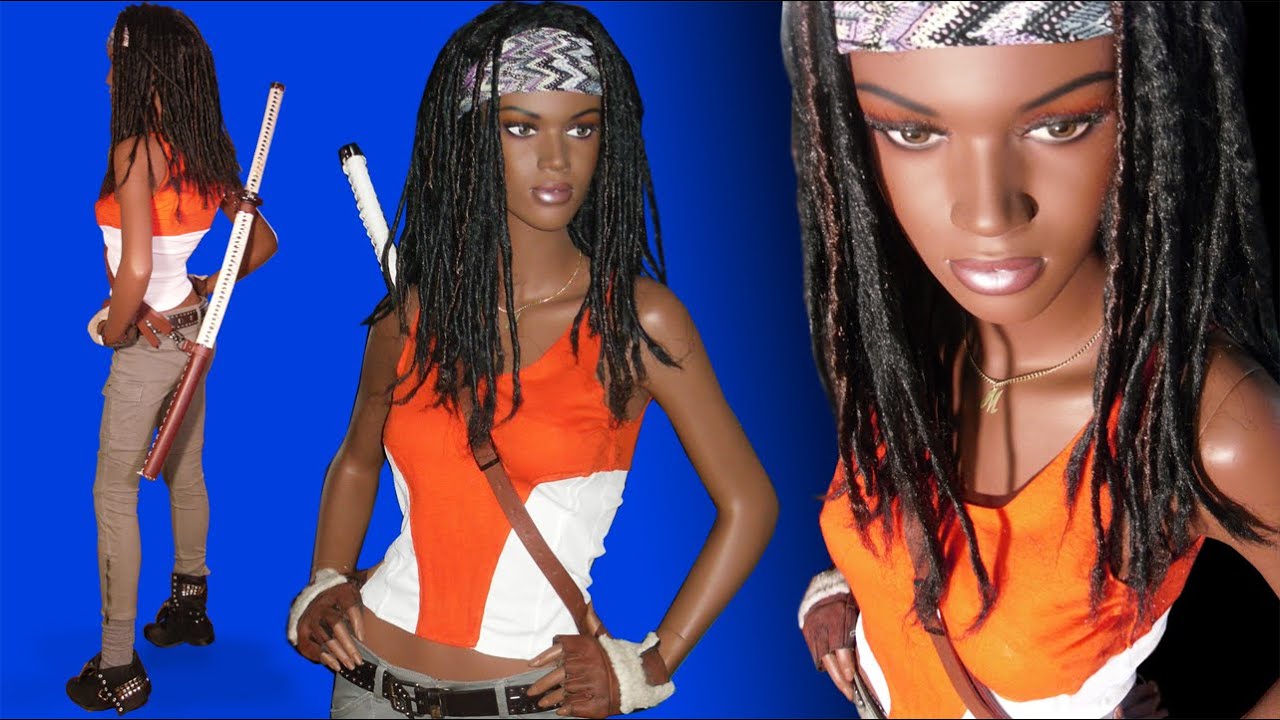 Custom Life Size Michonne Mannequin