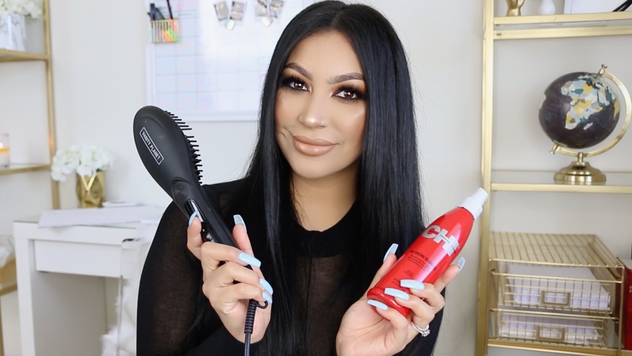 How to: Get Silky Straight Hair