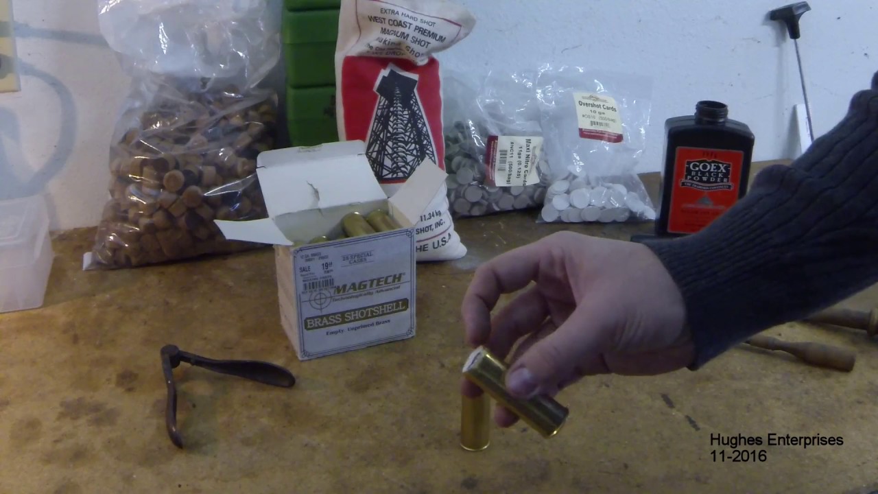 Brass 12ga Shotgun Shells Are EASY to Load With Black Powder!