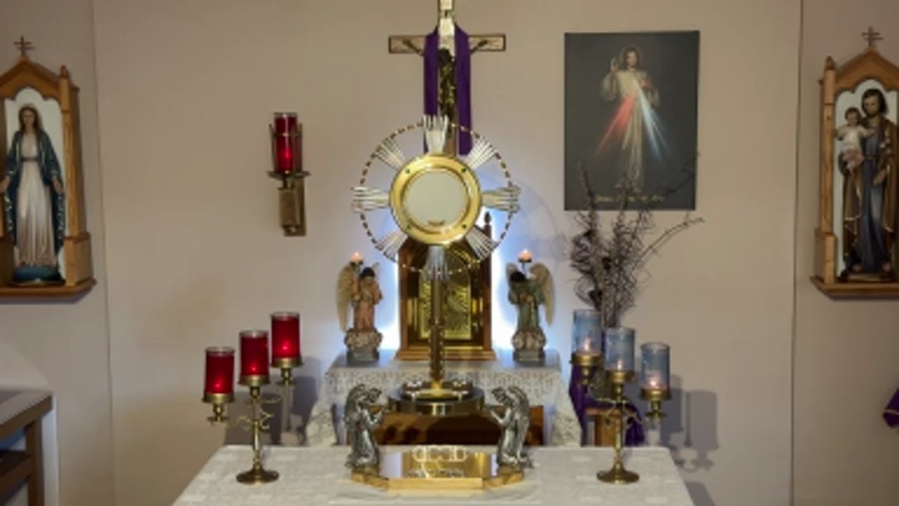 LIVE Eucharistic Adoration - Sisters of Divine Mercy