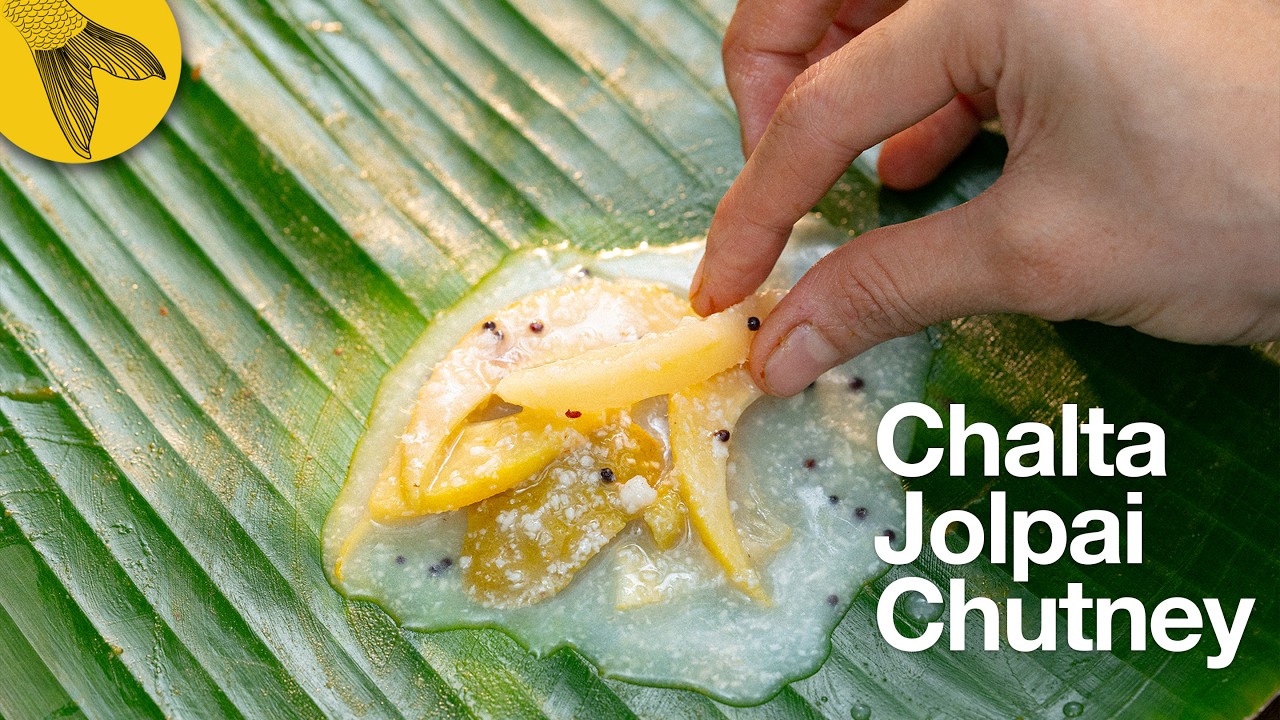 Chaltar'r Tok with Jolpai&mdash;a special Bengali chutney with elephant apple