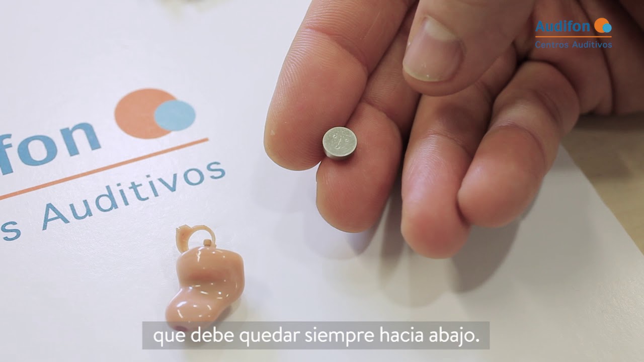 Cambio de pila para audífono ITC / Audifón
