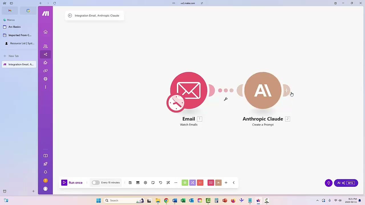 Using Make with Email and Claude to automatically reply to emails