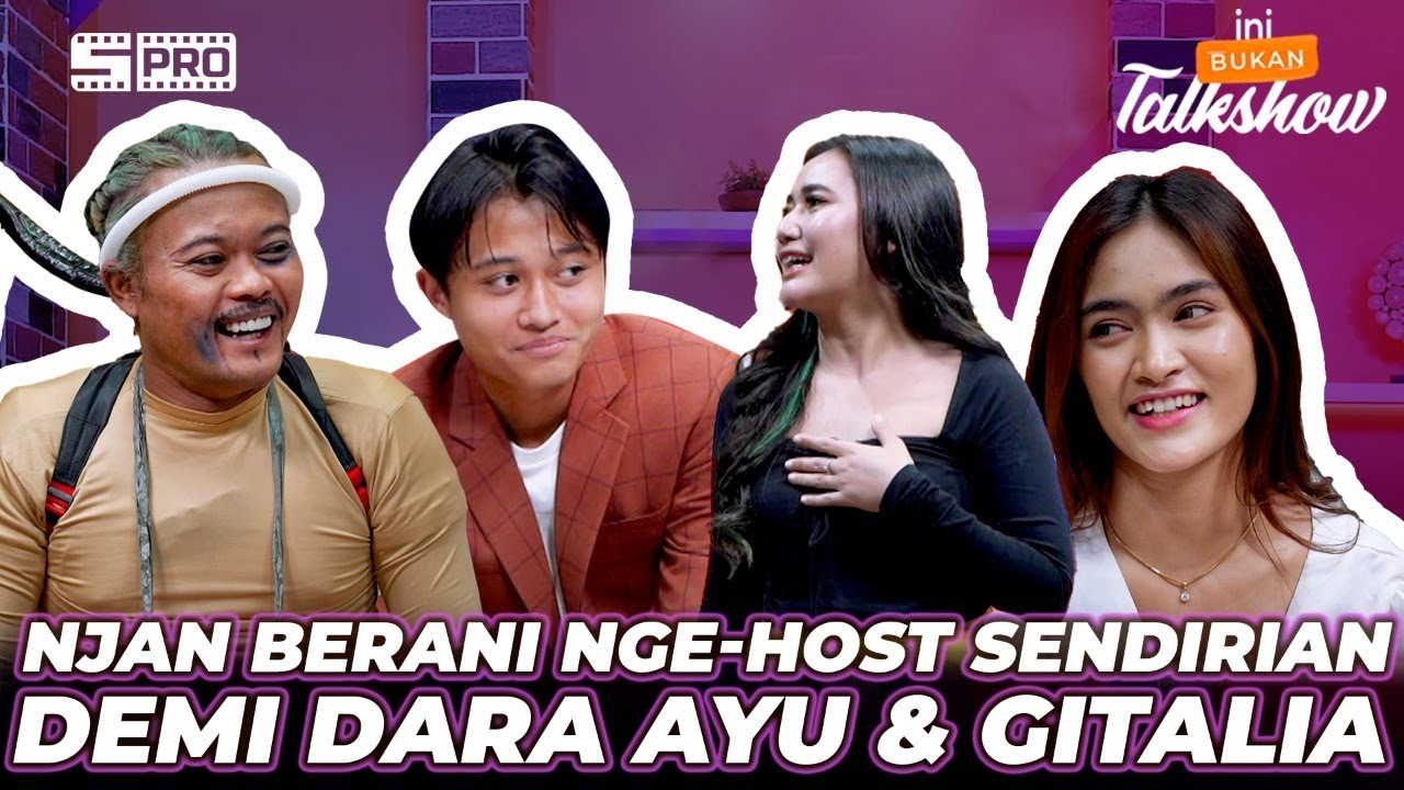 IBT E98: KELAKUAN NJAN PAS NGEHOST SENDIRI - LANGSUNG NYAWER DUA BIDUAN CANTIK- DARA AYU & GITALIA!