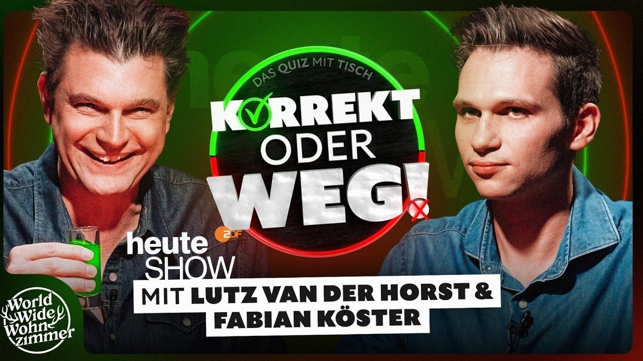KORREKT oder WEG! (mit Lutz van der Horst & Fabian Köster)