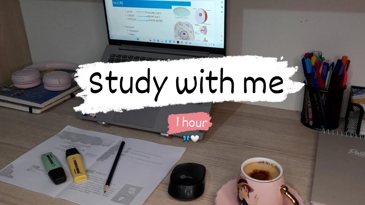 1HOUR STUDY WITH ME WITH : Quran recitation  ✨