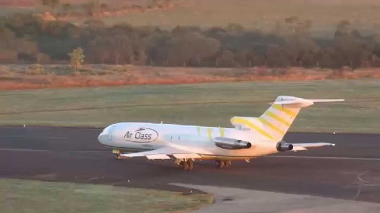 Air Class Boeing 727 Cargo - rodaje y despegue - Aeropuerto de Resistencia - SUB