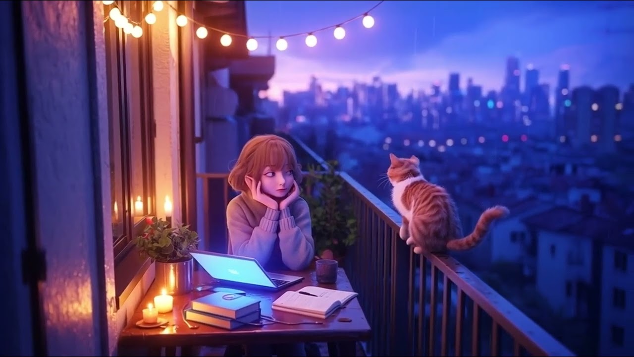 Study beats with rain🌧️ | Relaxing lofi that keeps you focused for hours