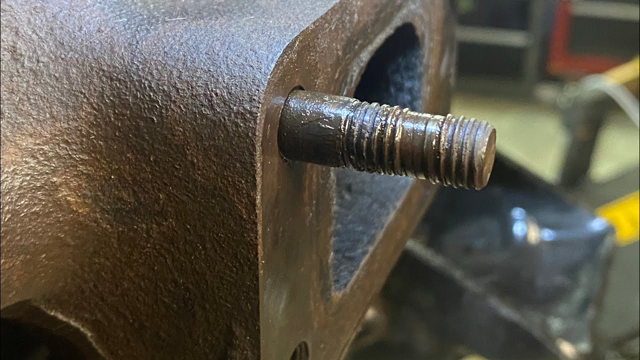 How to Remove Stuck Exhaust Manifold Studs (2 Methods)