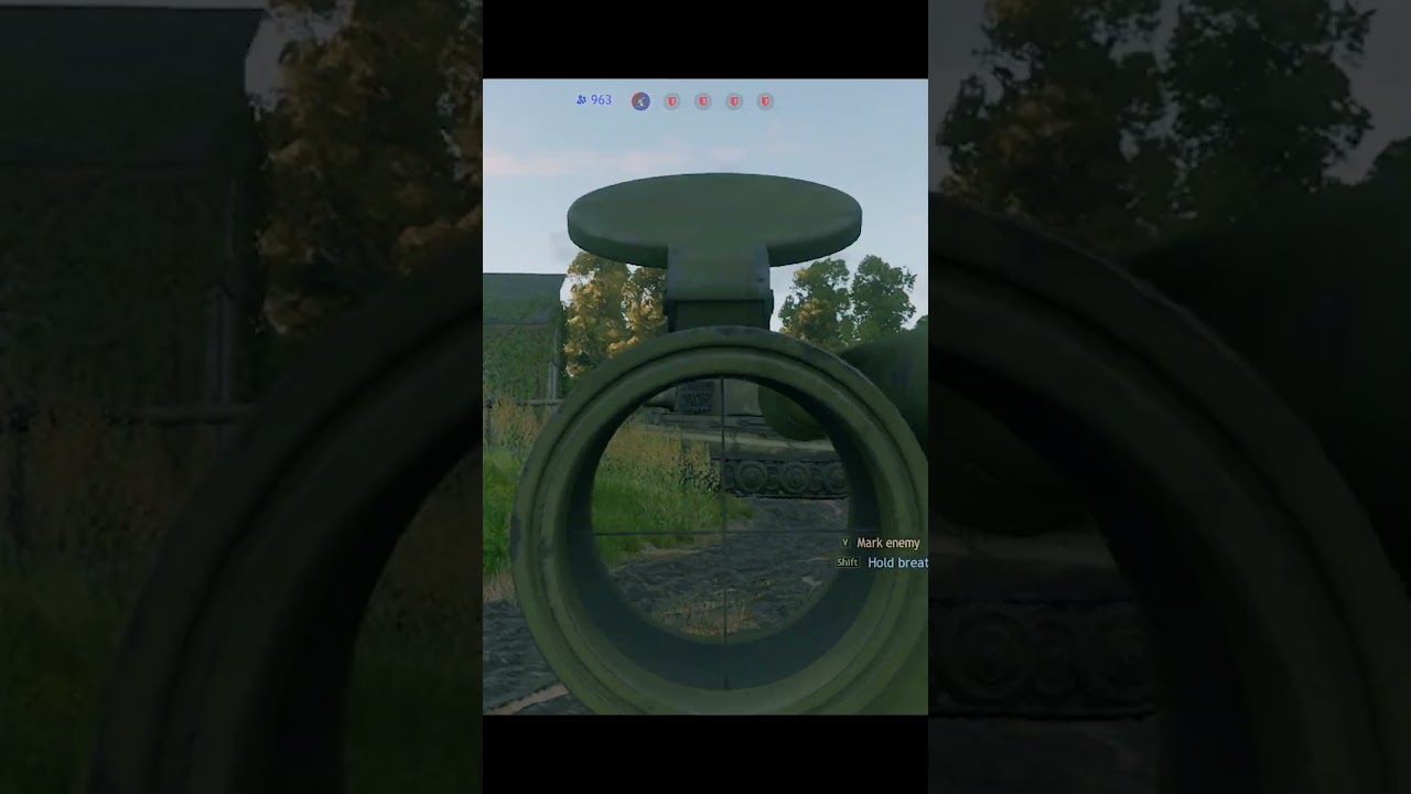 Tiger II. (H) one shot! #enlisted #gaming
