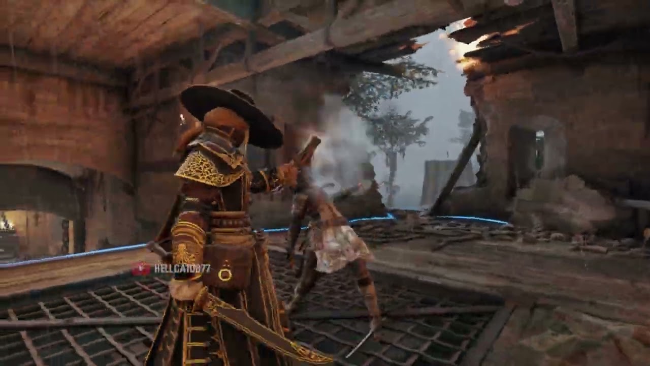 Pirate Lock & Load execution, but every swing the scene changes