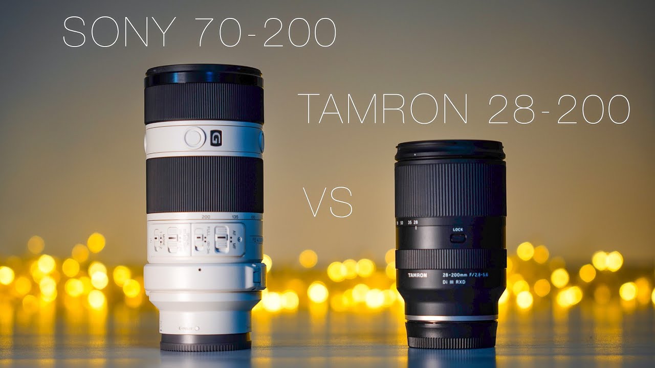 Не ошибётесь! 😲 — Sony 70-200 против Tamron 28-200 — сравнение бок о бок — обзор