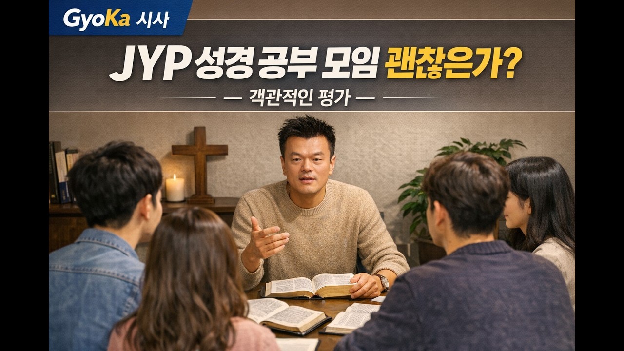 JYP 박진영의 성경 공부 모임 괜찮은가? - 객관적인 평가 - [GyoKa 시사] #JYP #jypentertainment #박진영 #구원파의혹 #성경공부 #교회밖모임