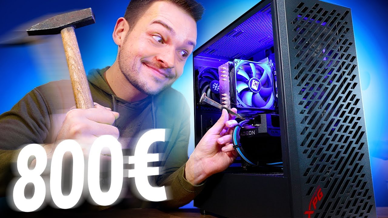 Wir BAUEN & TESTEN den ultimativen 800&euro; GAMING PC!! (2022)