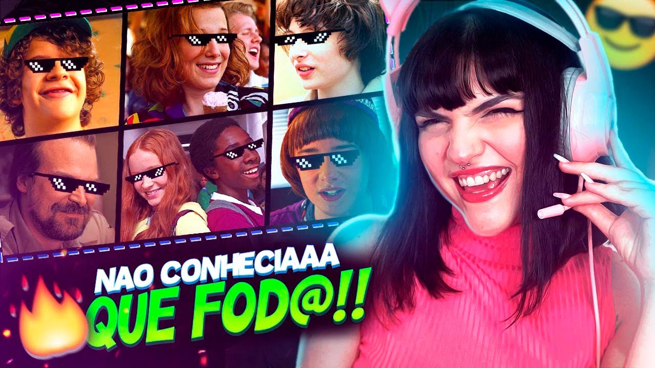 NÃO CONHECIA!!😳 TOP 10 MELHORES TIRADAS E MITAGENS DE STRANGER THINGS | #1