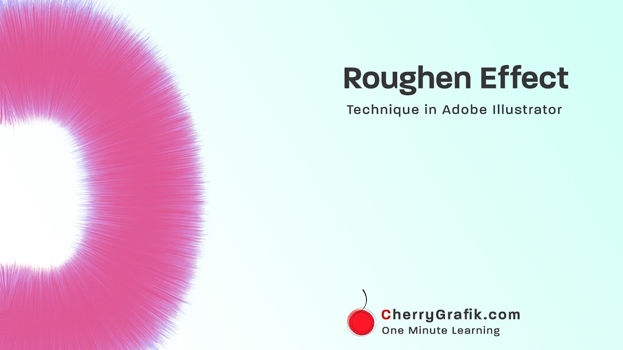 Create Realistic 3D Fur Effect In Adobe Illustrator | Roughen Effect Technique in Adobe Illustrator