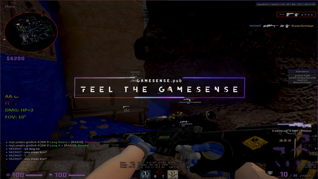 Semirage/Rage highlights ft. gamesense.pub #1