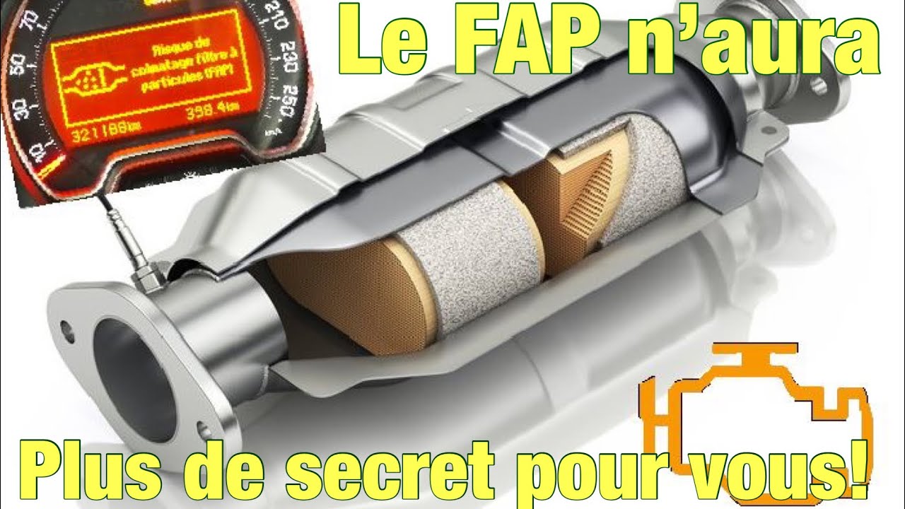Le FAP🔥Vous allez tout savoir🧐Utilisation, Encrassement, Prévention, Nettoyage et Réparation✅