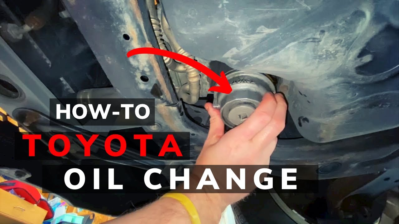 Замена масла в Toyota, руководство по эксплуатации канистры с маслом Toyota