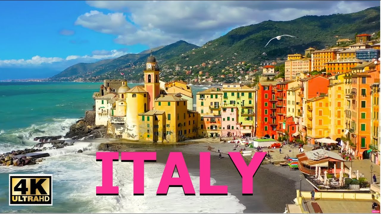 🇮🇹 ITALY From Above 4K  ✈️