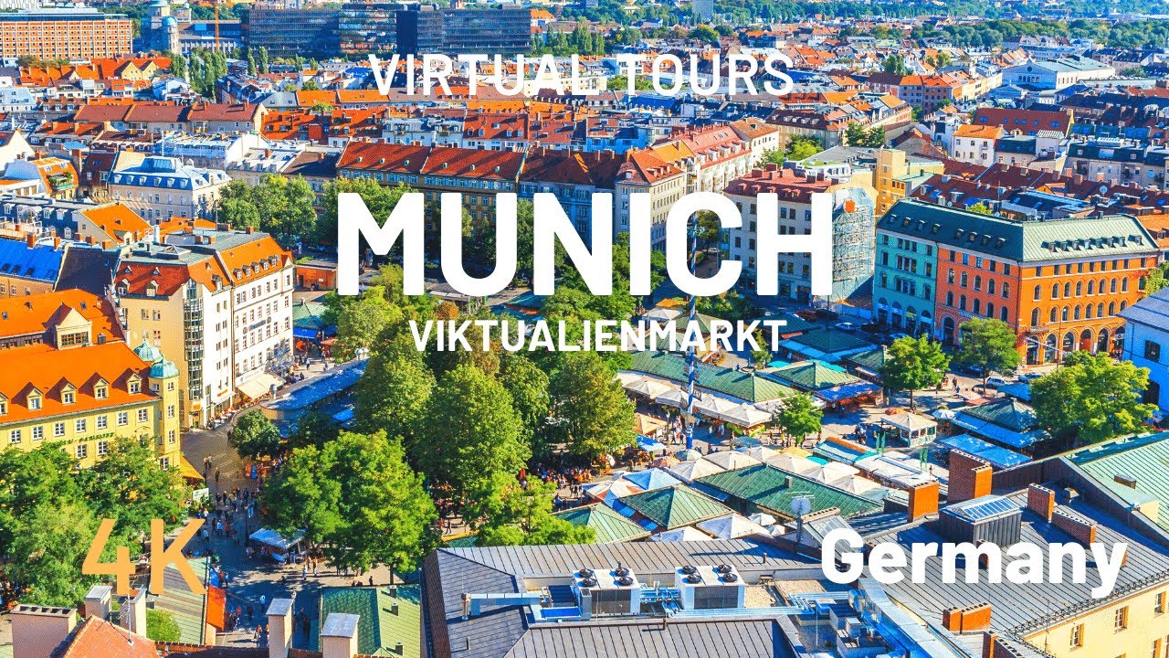 VIKTUALIENMARKT MUNICH Walking Tour 🇩🇪 Germany 4k Walk Travel Tour