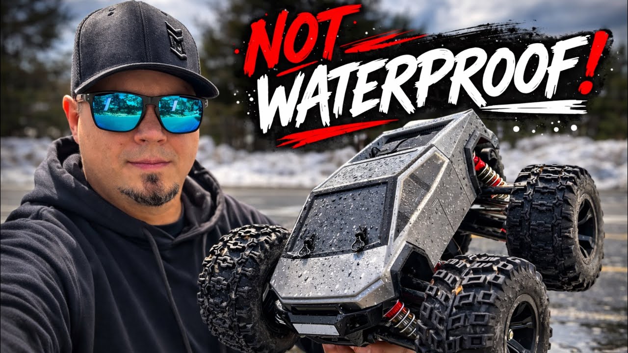 I Got This MJX Cybertruck RC Wet… Instant Regret
