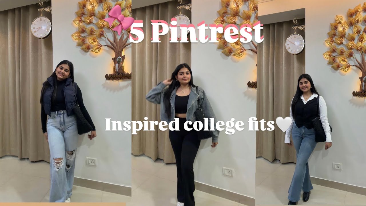 5 Pinterest 🎀Inspired College Outfits That Will Make Everyone Ask “Where Did You Buy This?” 😍