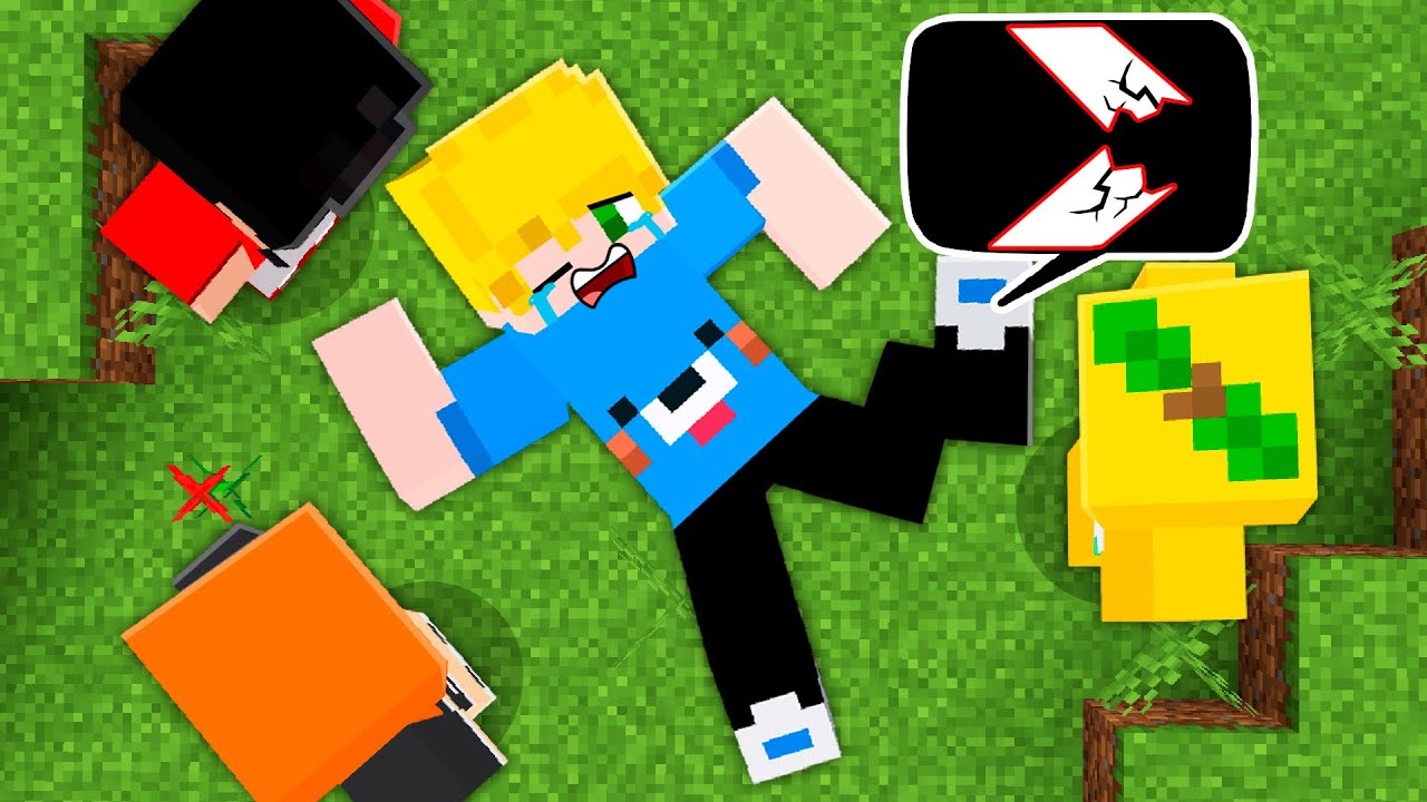 O Dia que o Kass QUEBROU a Perna no Minecraft!