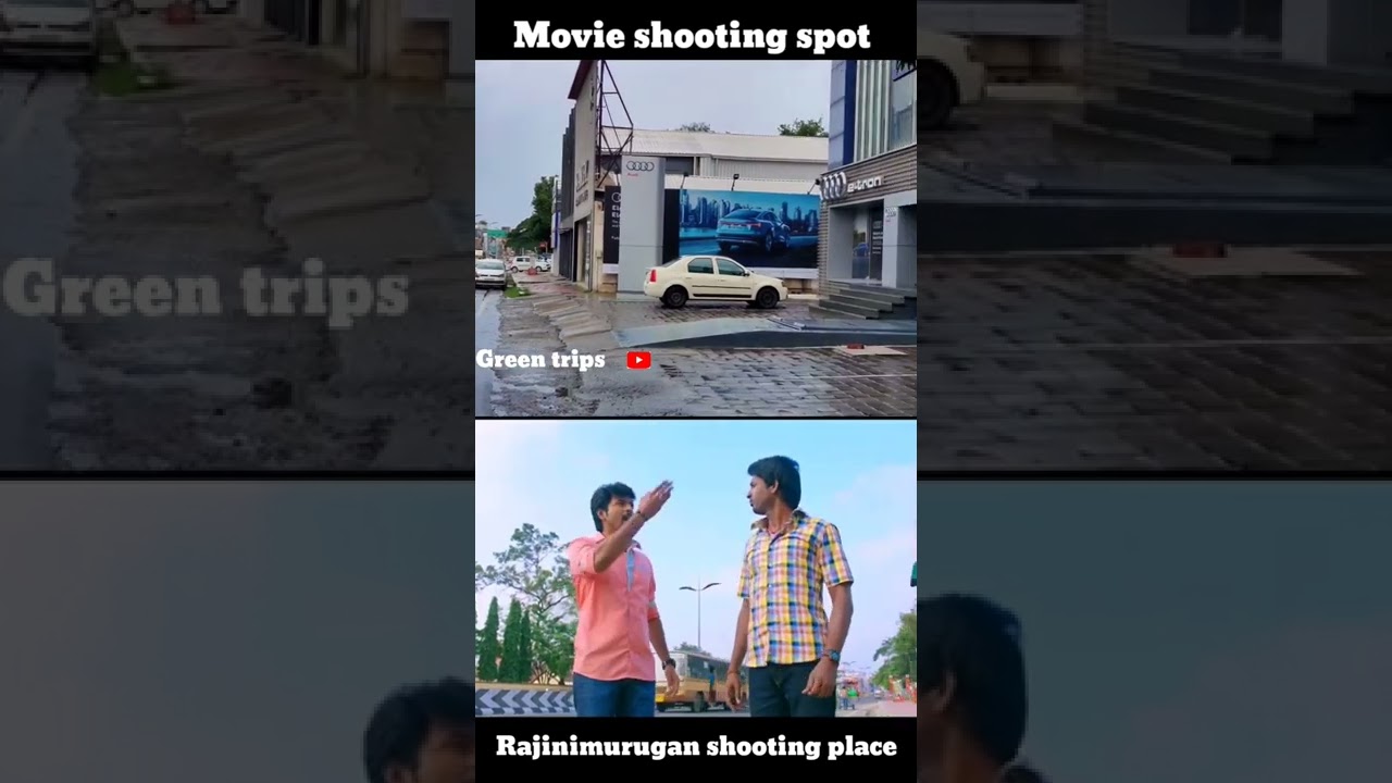 Movie shooting places | #shorts #cinemashooting #movieshooting #coimbatore #rajinimurugan #sk