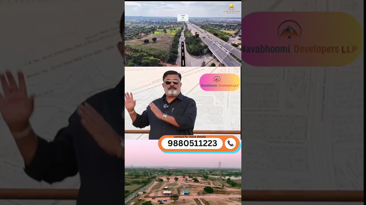 HMDA Approved Plots Near Airport | Wonder Lagoons Raviryala ORR Exit 13 | Hyderabad Investment
